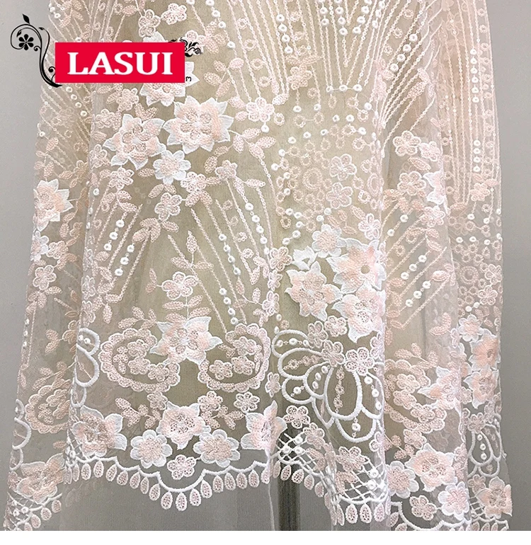 Кружевная ткань LASUI 1 ярд = 1 шт., W0121, для самостоятельной сборки юбки, украшения для платья, розовые, золотые блестки, вышивка, сетка
Кружевная ткань LASUI 1 ярд = 1 шт., W0121, для самостоятельной сборки юбки, украшения для платья, розовые, золотые блестки, вышивка, сетка