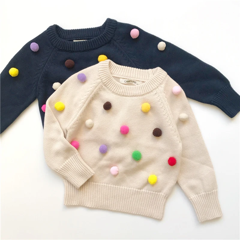 Фото Кардиган для девочек зимний детский свитер детские вязаные - купить