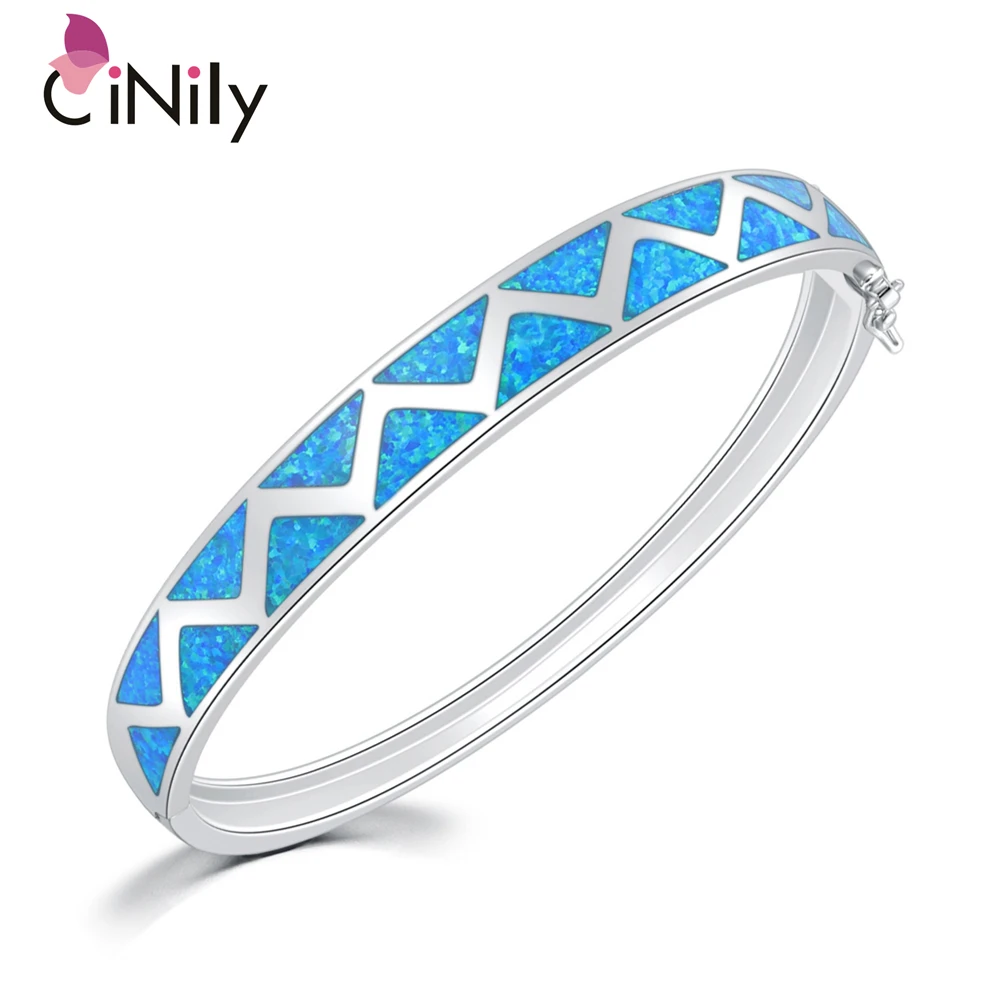 CiNily Blue Fire Opal Stone Bangles Bracelet Silver Plated Bohemia BOHO Vintage Luxury Jewelry Woman
CiNily Blue Fire Opal Stone Bangles Bracelet Silver Plated Bohemia BOHO Vintage Luxury Jewelry Woman