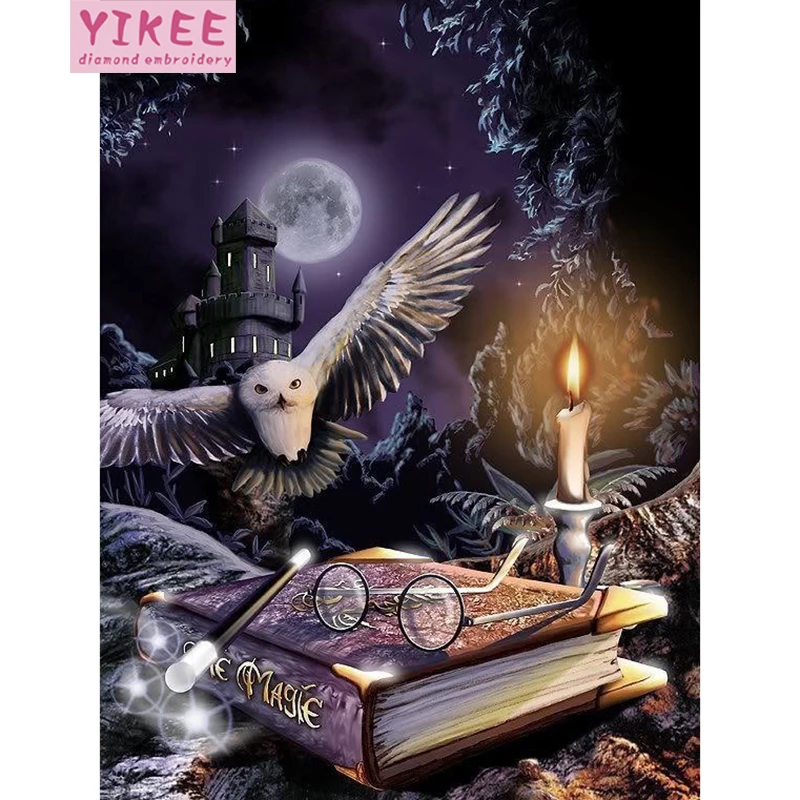 YIKEE full square diamond painting owl Squares Diamond 5d diy Diamond Embroidery Rhinestone Mosaic Painting Home Decor h528
YIKEE full square diamond painting owl Squares Diamond 5d diy Diamond Embroidery Rhinestone Mosaic Painting Home Decor h528