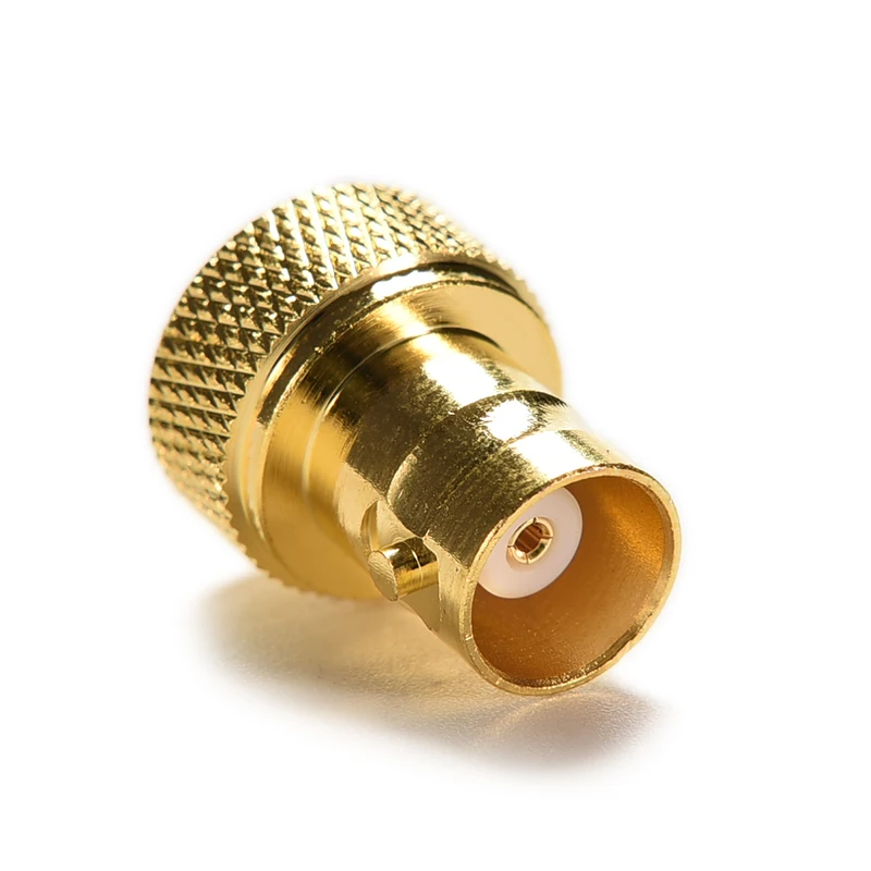 Straight Gold SMA Converter SMA Male Plug To BNC Female Jack RF Coax Adapter Connector
Straight Gold SMA Converter SMA Male Plug To BNC Female Jack RF Coax Adapter Connector