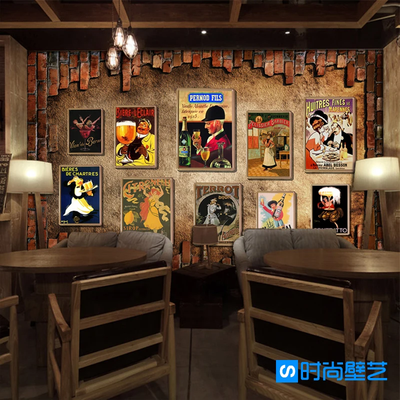 Custom 3d mural 3D brick mural winery Club theme hotel Bar buffet restaurant dining room background retro poster wallpaper mural
Custom 3d mural 3D brick mural winery Club theme hotel Bar buffet restaurant dining room background retro poster wallpaper mural