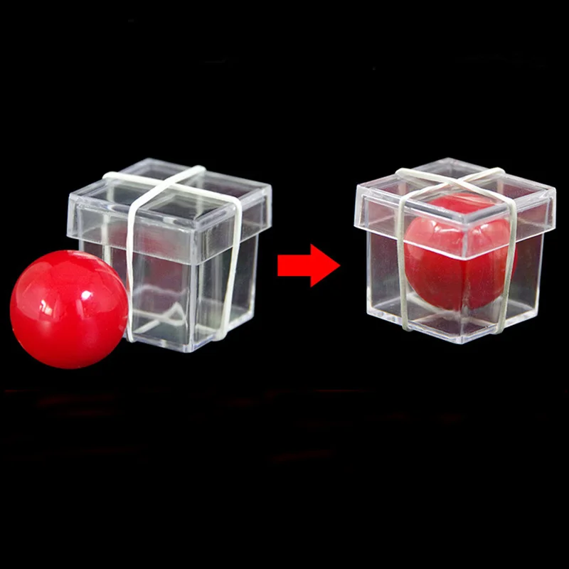 Burglar Ball Bandit Ball Penetrate Magic Tricks Funny Ball Through Clear Box Magia Close Up Illusions Gimmicks Mentalism Props
Burglar Ball Bandit Ball Penetrate Magic Tricks Funny Ball Through Clear Box Magia Close Up Illusions Gimmicks Mentalism Props