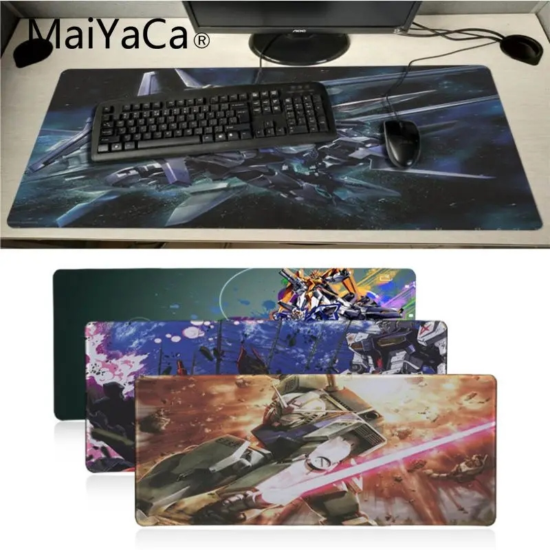MaiYaCa японское аниме GUNDAM под заказ игровой коврик для мыши ноутбука DIY ковер Лидер