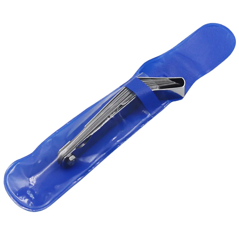 High Strength 16 Blade 0.127-0.508mm 0.005-0.020 inch Valve Offset Feeler Gauge Easy to use Durable
High Strength 16 Blade 0.127-0.508mm 0.005-0.020 inch Valve Offset Feeler Gauge Easy to use Durable