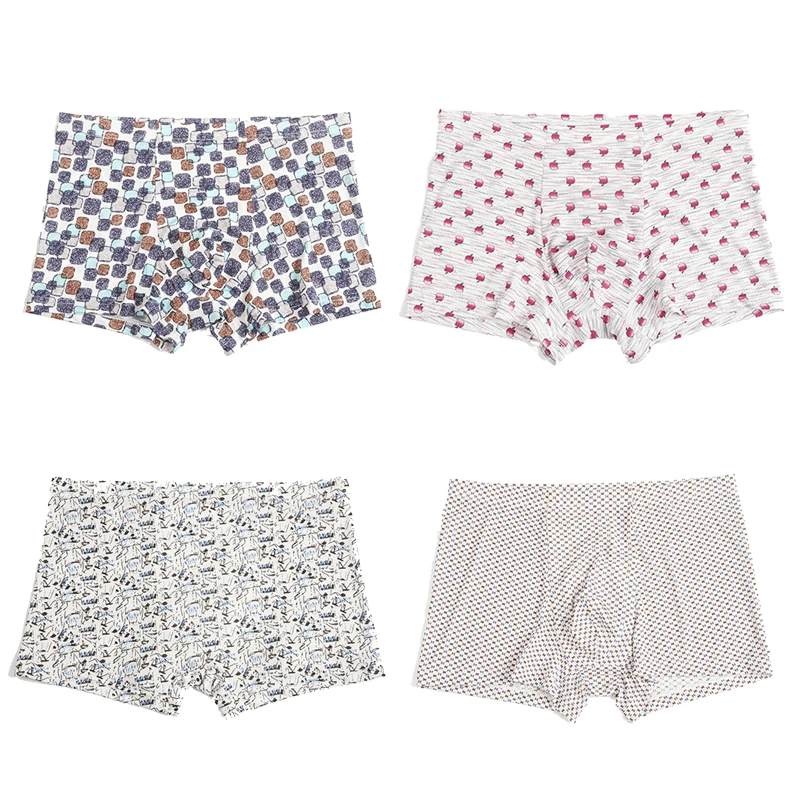 Summer Men's Ice Silk Breathable Boxers Shorts Underwear Cool Printing Trunks Bulge Pouch Underwear Underpants
Summer Men's Ice Silk Breathable Boxers Shorts Underwear Cool Printing Trunks Bulge Pouch Underwear Underpants