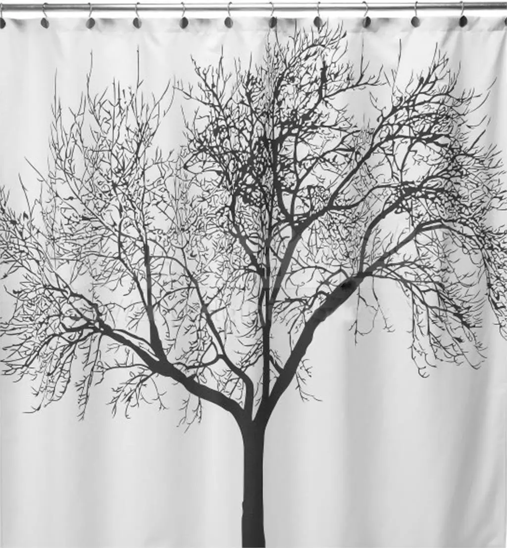 Bathroom Fabric Shower Curtain Landscape Big Tree design Waterproof 12 Hooks
Bathroom Fabric Shower Curtain Landscape Big Tree design Waterproof 12 Hooks