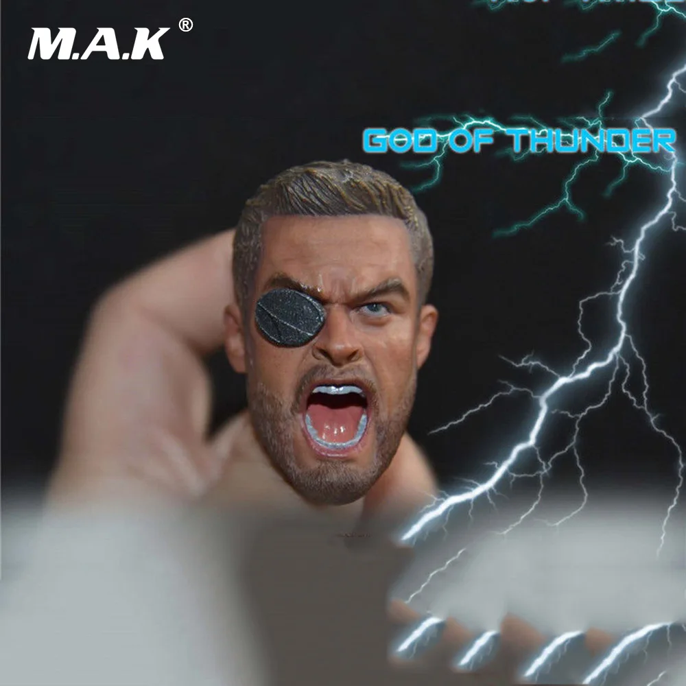 1/6 Scale Man Head Carving God of Thunder THOR Normal Version Male Head Sculpt for 12'' Male Action Figure
1/6 Scale Man Head Carving God of Thunder THOR Normal Version Male Head Sculpt for 12'' Male Action Figure