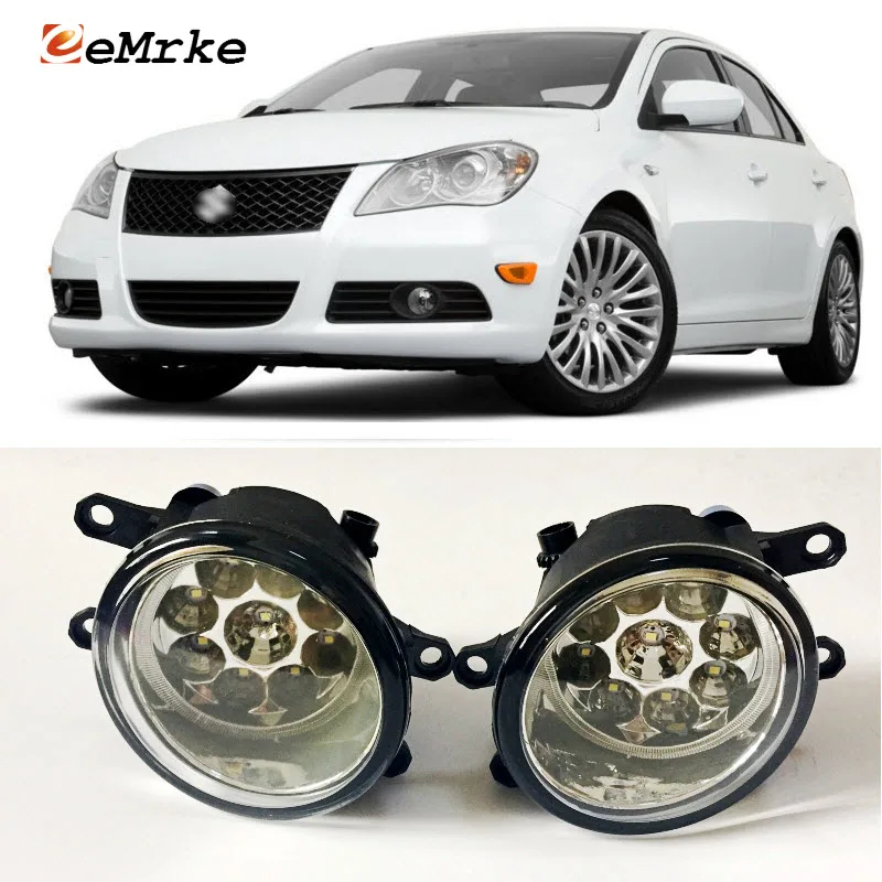 EEMRKE For Suzuki kizashi 2009-2014 Car-Styling SMD 9-Pieces Led Halogen Fog Lights 12V 55W Fog Head Lamp
EEMRKE For Suzuki kizashi 2009-2014 Car-Styling SMD 9-Pieces Led Halogen Fog Lights 12V 55W Fog Head Lamp