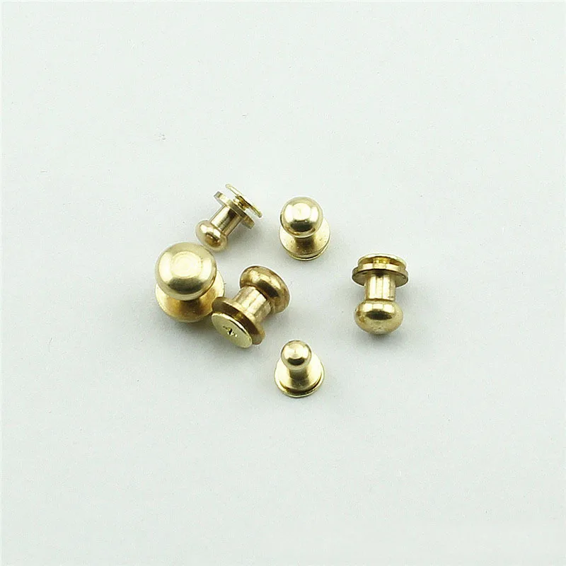 20Pcs 5mm Decorative Buttons Pure BrRound Head Button Chiass/Pure Belt Screw Rivet cago Screw In Button Studs Leather Craft Tool
20Pcs 5mm Decorative Buttons Pure BrRound Head Button Chiass/Pure Belt Screw Rivet cago Screw In Button Studs Leather Craft Tool