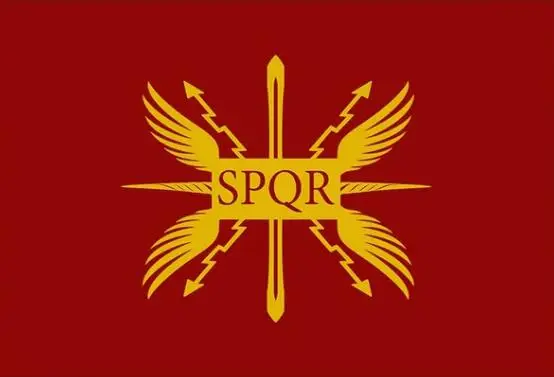 Флаги Senatus в стиле Римской империи флаги SPQR 3x5 футов 150x90 см|Флаги баннеры и