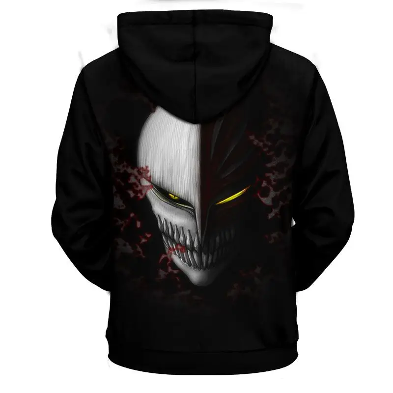 YFFUSHI Cool 3d Hoodies Men Print Bleach Hoodies Male Hooded Hoodies Anime Ichigo Hoodies Men Streetwear Jacket Plus Size
YFFUSHI Cool 3d Hoodies Men Print Bleach Hoodies Male Hooded Hoodies Anime Ichigo Hoodies Men Streetwear Jacket Plus Size