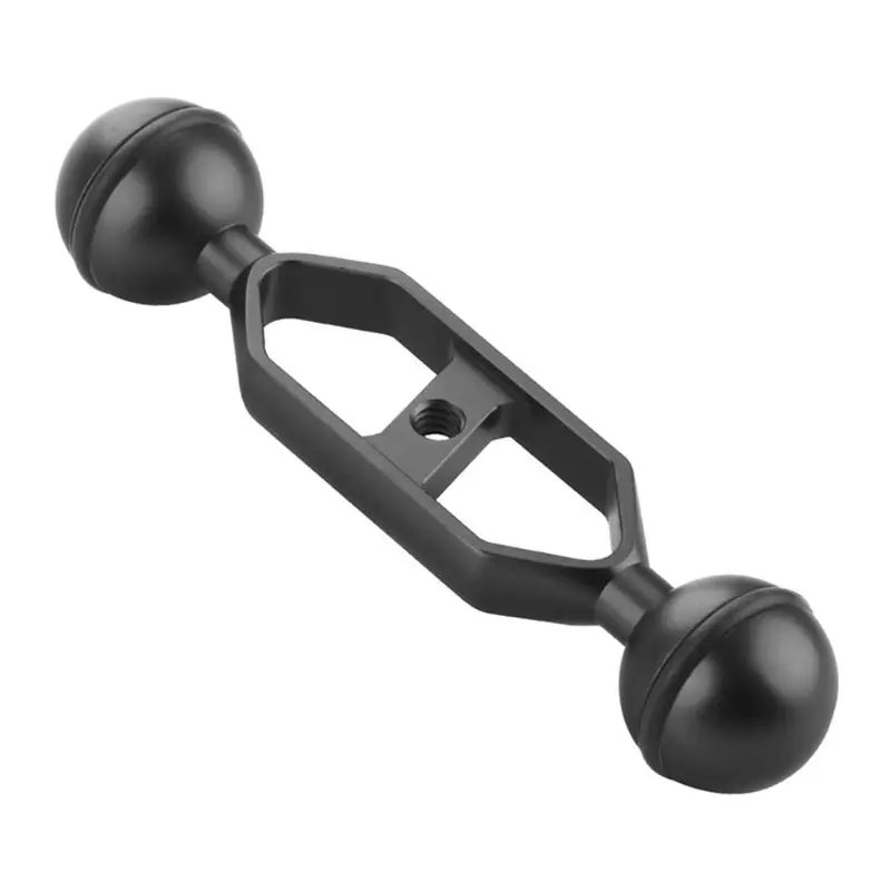 Aluminum Alloy Dual Ball Head Joint Arm Camera Clamp Mount for Underwater Diving Photography Equipment for GoPro Action Camera
Aluminum Alloy Dual Ball Head Joint Arm Camera Clamp Mount for Underwater Diving Photography Equipment for GoPro Action Camera