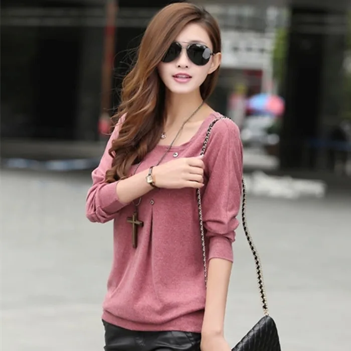New Women Casual Basic Spring Autumn T-shirt Top Shirt Tee Long sleeve Plus Size
New Women Casual Basic Spring Autumn T-shirt Top Shirt Tee Long sleeve Plus Size