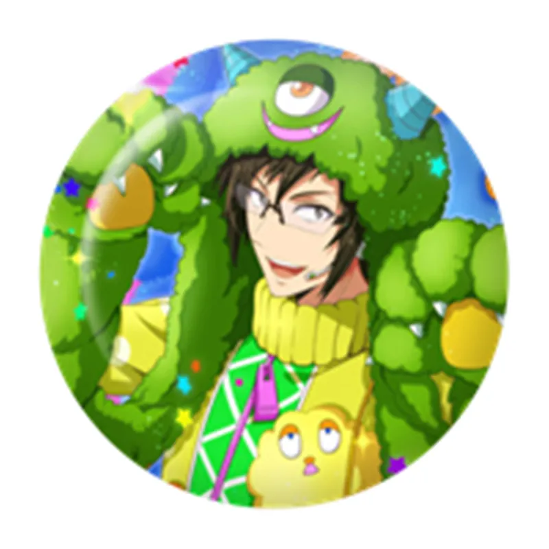 ZXFJXR 12 шт./компл. 58 мм IDOLiSH7 TENN IORI Yotsuba Tamaki значки на рюкзак брошь Stemma | Украшения и