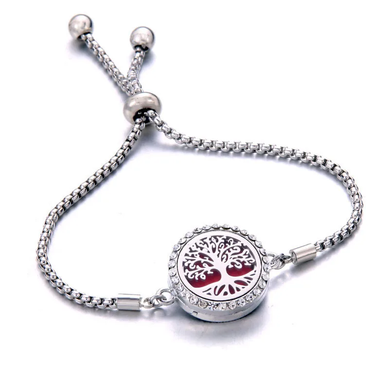 10 Pcs Perfume Bracelet Essential Oil Diffuser Aromatherapy Locket Bracelet Tree of Life 316L Stainless Steel Diffuser Bracelet
10 Pcs Perfume Bracelet Essential Oil Diffuser Aromatherapy Locket Bracelet Tree of Life 316L Stainless Steel Diffuser Bracelet