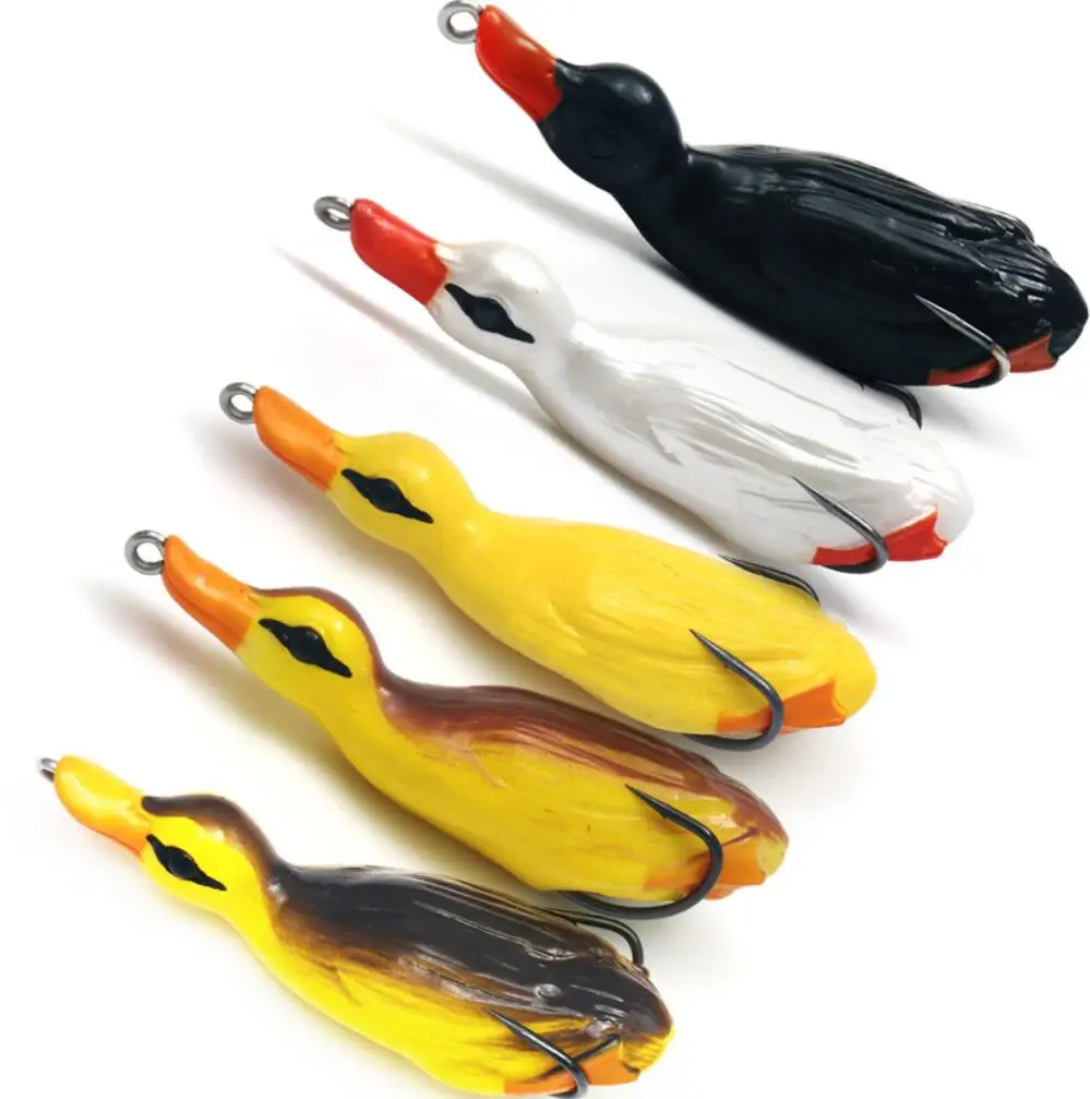 5 Pcs/Set Lifelike 3D Ducks Soft Plastic Fishing Lure Rubber Bait 10.5cm 22g Model Freshwater Fishing Lures Hot Sale L23
5 Pcs/Set Lifelike 3D Ducks Soft Plastic Fishing Lure Rubber Bait 10.5cm 22g Model Freshwater Fishing Lures Hot Sale L23
