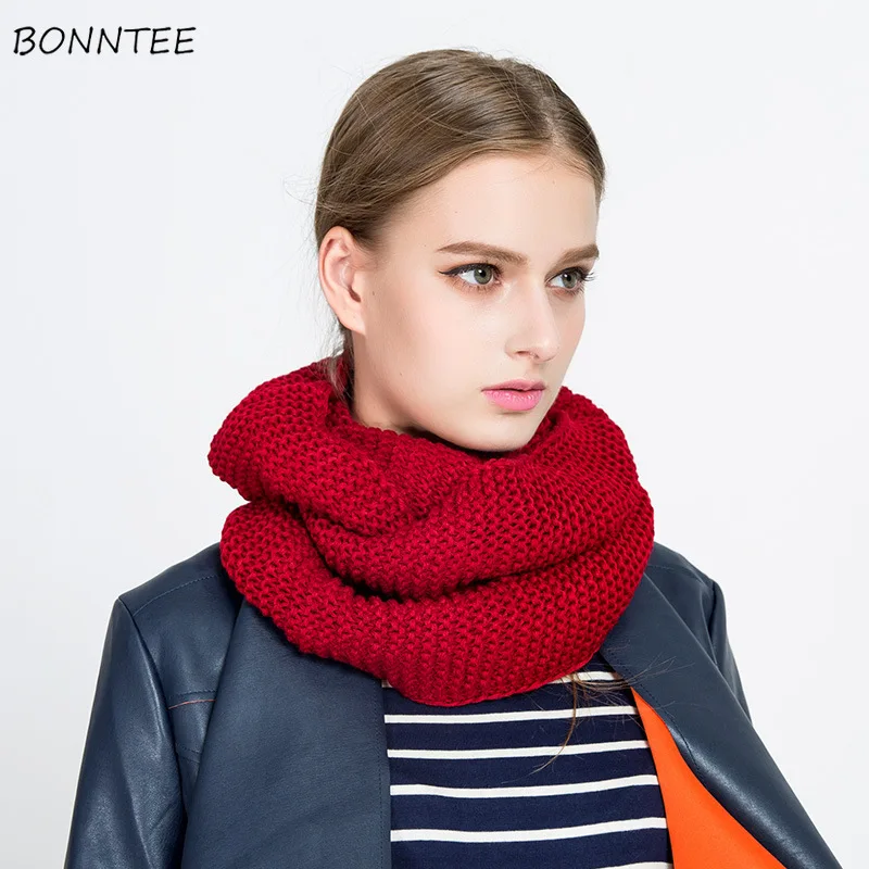 Scarves Women 2020 Knitted Ring Solid Scarf Winter Soft Warm Simple Korean Womens Cashmere Neck Circle Scarfs Lady Comfortable
Scarves Women 2020 Knitted Ring Solid Scarf Winter Soft Warm Simple Korean Womens Cashmere Neck Circle Scarfs Lady Comfortable