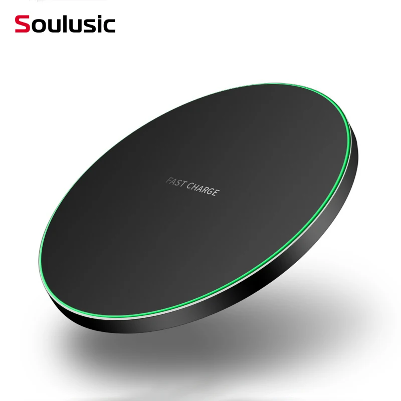 Soulusic 10W Fast Qi Wireless charger Metal Base Fast Wireless Charging for Samsung Galaxy S9 Note Edge iPhone Xiaomi Huawei
Soulusic 10W Fast Qi Wireless charger Metal Base Fast Wireless Charging for Samsung Galaxy S9 Note Edge iPhone Xiaomi Huawei