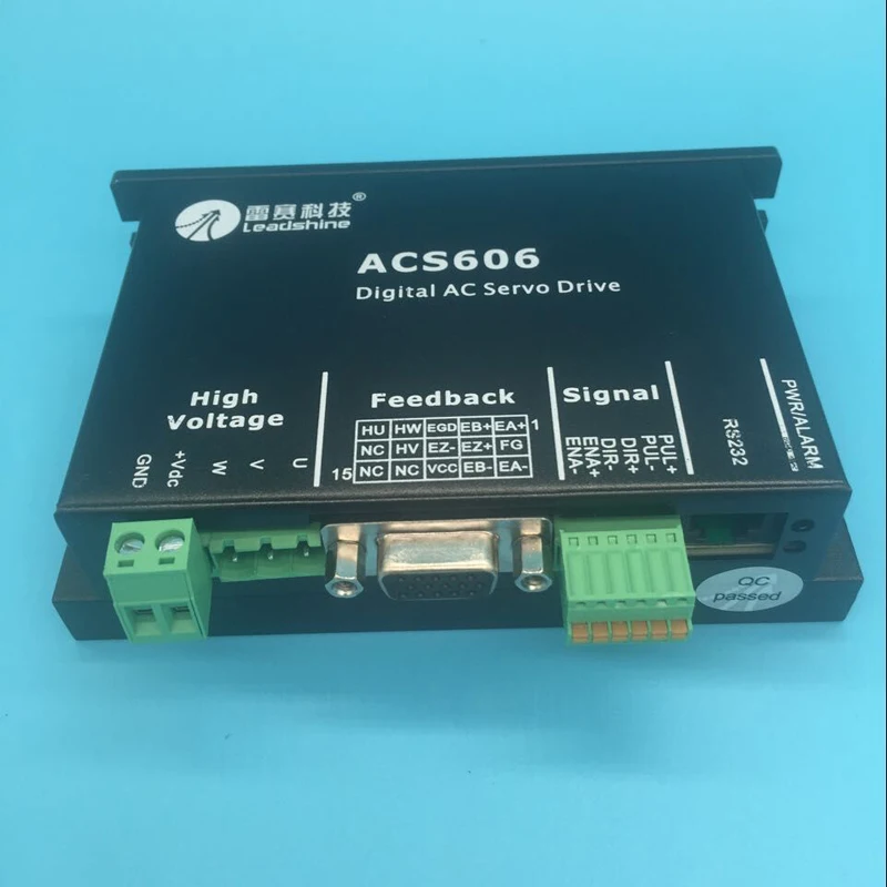 Драйвер двигателя переменного тока Leadshine ACS606, бесщеточные серводвигатели постоянного тока, драйвер ACS 606 для широкоформатного плоттера, при...
Драйвер двигателя переменного тока Leadshine ACS606, бесщеточные серводвигатели постоянного тока, драйвер ACS 606 для широкоформатного плоттера, при...