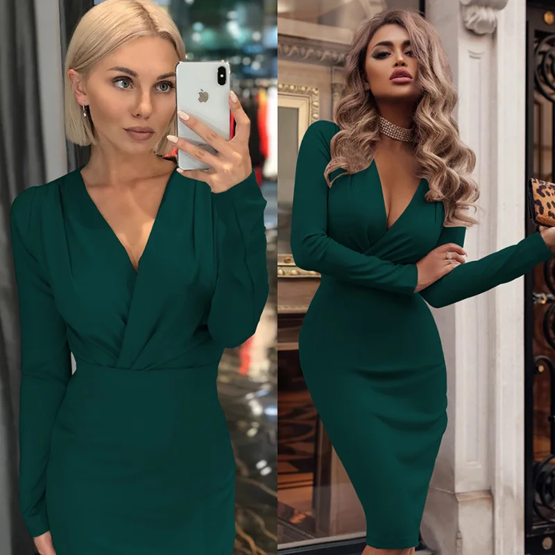 Long Sleeve Bottom Skirt Autumn And Winter Fashion With Deep V Fold Button Hip Cosplay Daisy Dresses
Long Sleeve Bottom Skirt Autumn And Winter Fashion With Deep V Fold Button Hip Cosplay Daisy Dresses