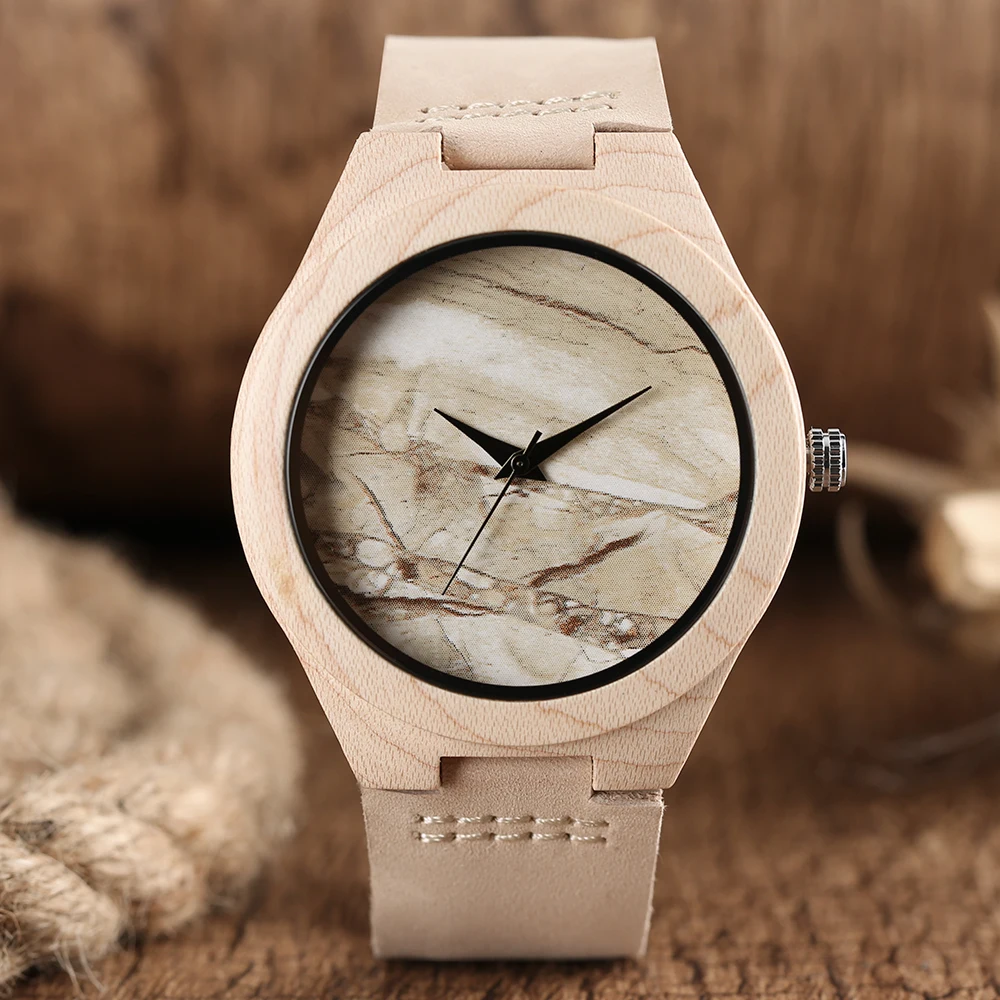 2017 Creative Nature Wood Wristwatches Whitening Brown Marble Bamboo Handmade Sport Quartz Watch Minimalist relojes hombre
2017 Creative Nature Wood Wristwatches Whitening Brown Marble Bamboo Handmade Sport Quartz Watch Minimalist relojes hombre