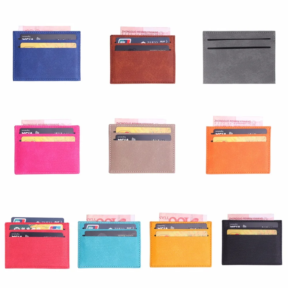 THINKTHENDO 10.6x7.7cm Women Men Colorful PU Leather Bank Card Holder Wallet Slim Credit Card ID Cover Case Bag
THINKTHENDO 10.6x7.7cm Women Men Colorful PU Leather Bank Card Holder Wallet Slim Credit Card ID Cover Case Bag