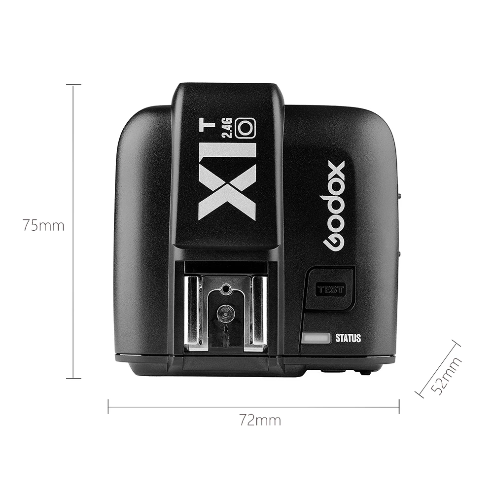 GODOX X1T-O Flash Trigger TTL Strobe 1/8000s HSS 32 Channels 2.4G Wireless LCD Trigger Transmitter for Olympus Panasonic
GODOX X1T-O Flash Trigger TTL Strobe 1/8000s HSS 32 Channels 2.4G Wireless LCD Trigger Transmitter for Olympus Panasonic