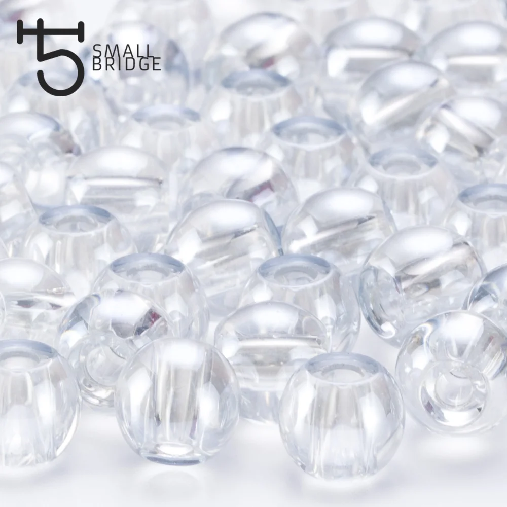 10mm Czech Transparent Glass Big Hole Beads Diy Jewelry Making Material Kristal Perles Round Smooth Beads Wholesale Y601
10mm Czech Transparent Glass Big Hole Beads Diy Jewelry Making Material Kristal Perles Round Smooth Beads Wholesale Y601