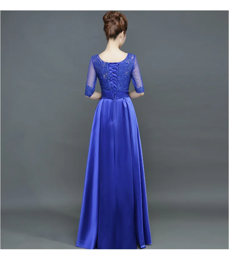 Vestidos de festa vestido longo para casamento new lace Half sleeve a Line gold royal blue red bridesmaid dresses cheap elegant
Vestidos de festa vestido longo para casamento new lace Half sleeve a Line gold royal blue red bridesmaid dresses cheap elegant