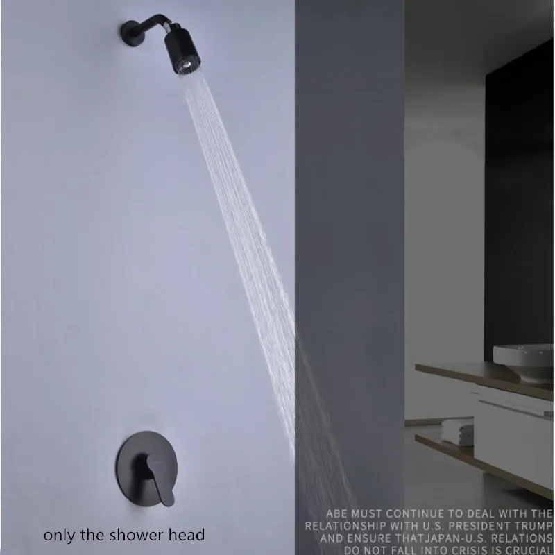 Bathroom Shower head Brass Air Pressure Wall Mounted Rainfall Shower Head In-wall Shower faucet Shower head Round Chrome
Bathroom Shower head Brass Air Pressure Wall Mounted Rainfall Shower Head In-wall Shower faucet Shower head Round Chrome