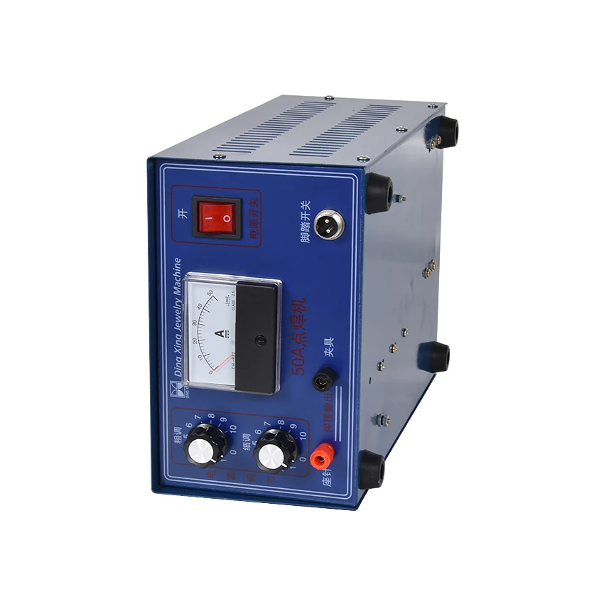 DX-50A 0.5-30A 300W Desktop Laser Spot Welding Hand-held Pulse Spot Welder Welding Machine Necklace Welding Machine 220v / 110v
DX-50A 0.5-30A 300W Desktop Laser Spot Welding Hand-held Pulse Spot Welder Welding Machine Necklace Welding Machine 220v / 110v