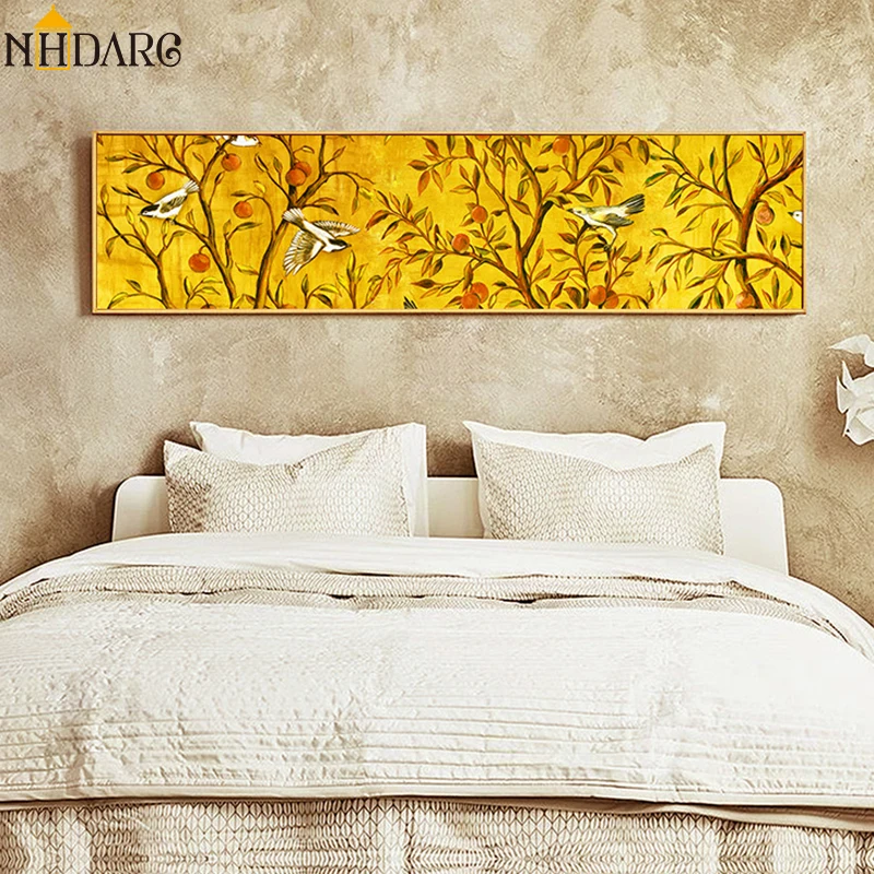 New Chinese Style Rich Tree Bird Bedroom Headboard Decoration Posters and Prints Canvas Painting Wall Pictures Art Home Decor
New Chinese Style Rich Tree Bird Bedroom Headboard Decoration Posters and Prints Canvas Painting Wall Pictures Art Home Decor