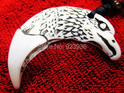 12 pcs Eagle Necklace Yak Bone Pendants Supporter Talismans Necklace Men Women Gift Adjustable Rope
12 pcs Eagle Necklace Yak Bone Pendants Supporter Talismans Necklace Men Women Gift Adjustable Rope