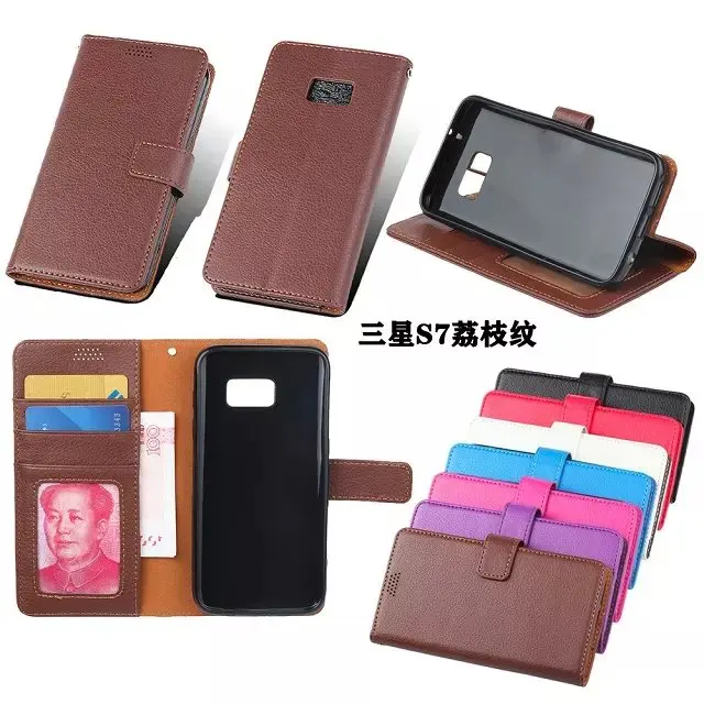 100pcs/lot luxury Lychee Wallet Leather PU Stand+TPU Cover Case with card slot for Samsung Galaxy S7
100pcs/lot luxury Lychee Wallet Leather PU Stand+TPU Cover Case with card slot for Samsung Galaxy S7