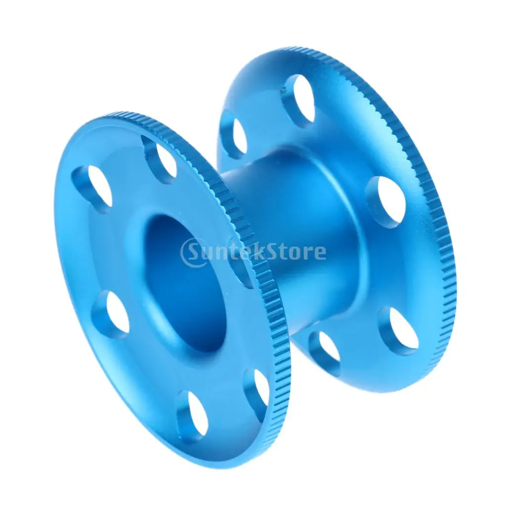 Aluminum Alloy Lightweight Scuba Diving Finger Spool Dive Reel Guide Line Spool Snorkeling Gear Equipment Blue
Aluminum Alloy Lightweight Scuba Diving Finger Spool Dive Reel Guide Line Spool Snorkeling Gear Equipment Blue