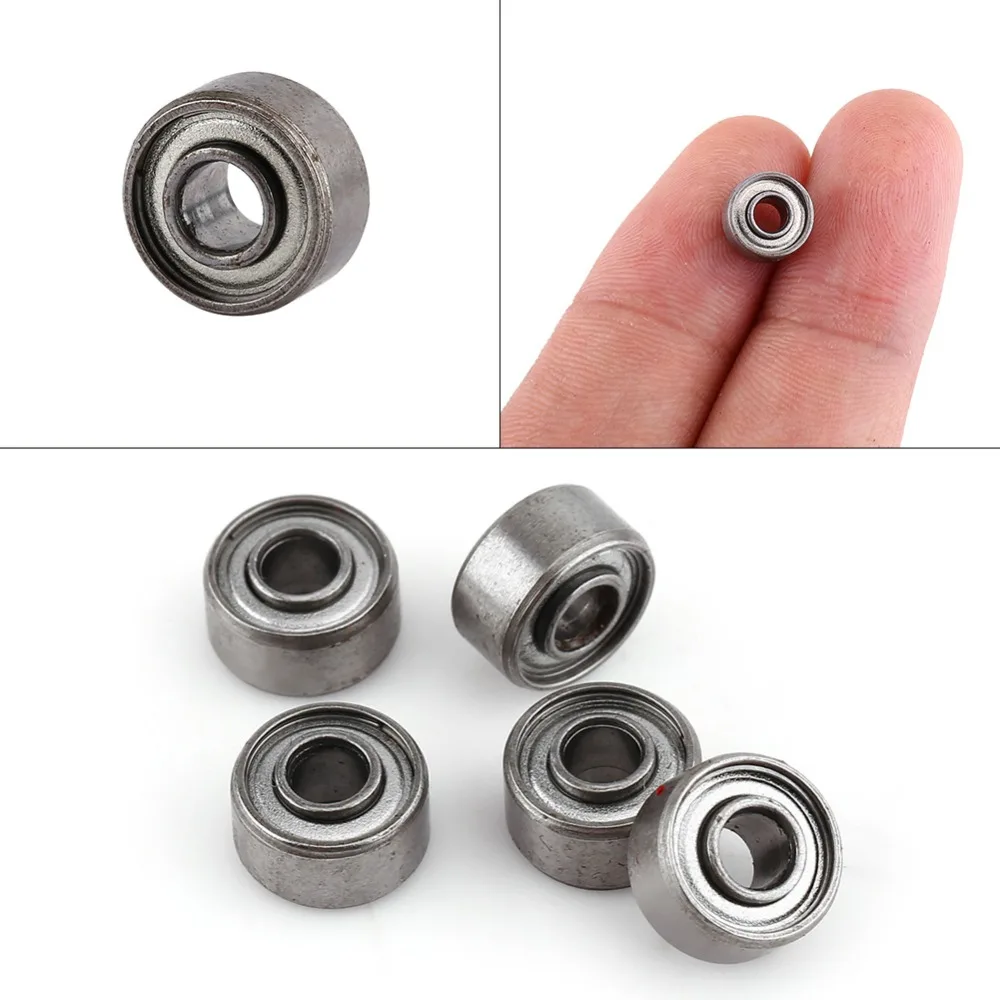 3x8x4mm 10pcs/lot 693ZZ Miniature Ball Bearings Small Double Shielded Bearing Steel Tool
3x8x4mm 10pcs/lot 693ZZ Miniature Ball Bearings Small Double Shielded Bearing Steel Tool