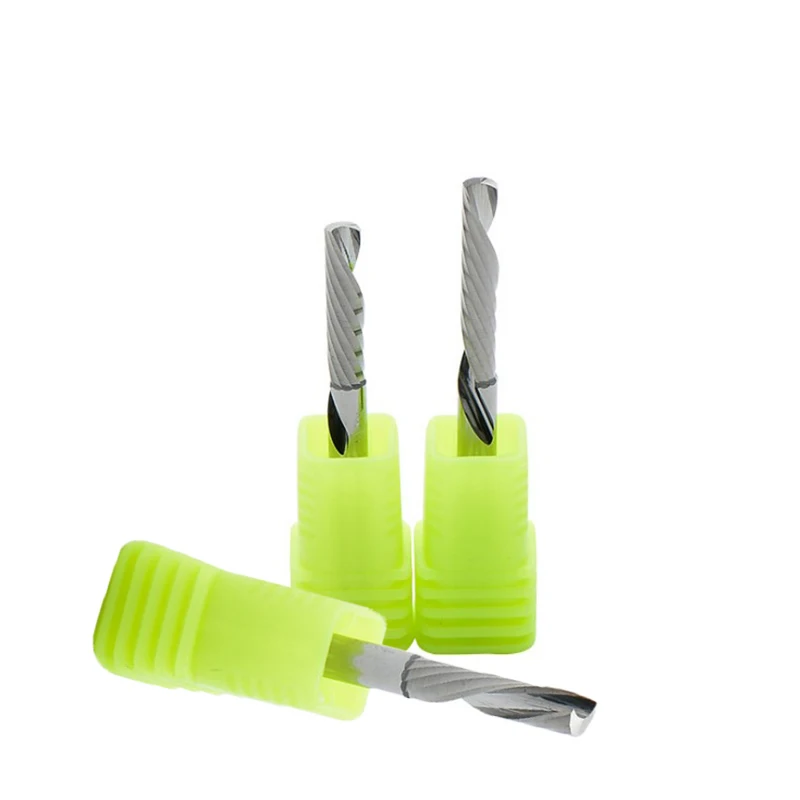 10pcs SHK 3.175mm AAA Left Spiral milling cutter down cut one Flute router bit CNC end mill carbide milling cutter
10pcs SHK 3.175mm AAA Left Spiral milling cutter down cut one Flute router bit CNC end mill carbide milling cutter