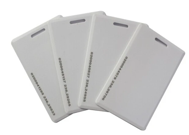 50 шт./лот! 125 кГц Бесконтактный EM 4100/4102 RFID-контроль доступа к двери Толстая