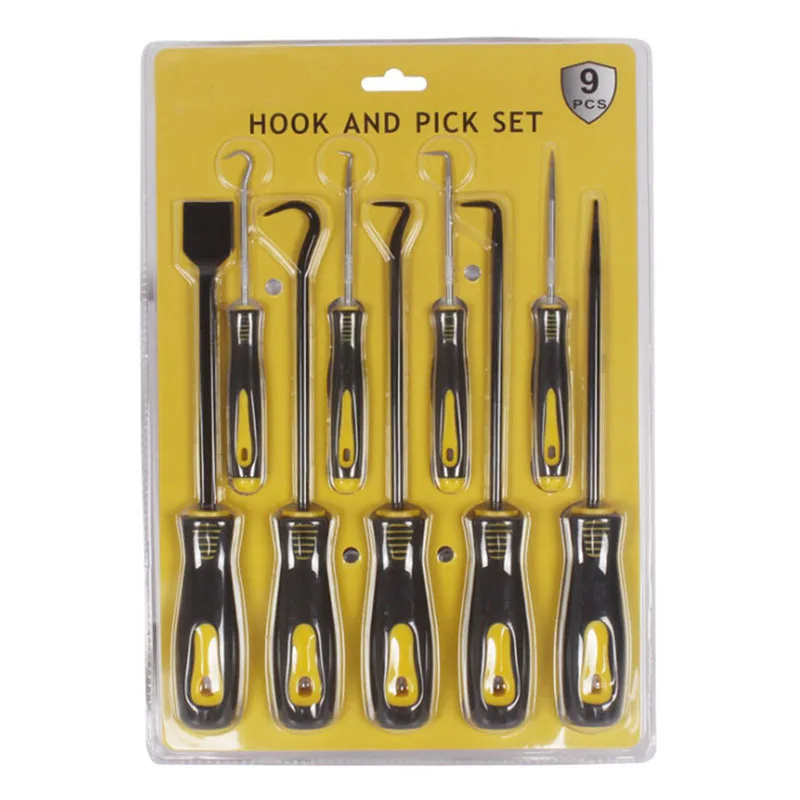 good qualiy 9 pcs SCRAPER HOOK AND PICK SET oil seal puller oring hook seal screwdriver
good qualiy 9 pcs SCRAPER HOOK AND PICK SET oil seal puller oring hook seal screwdriver