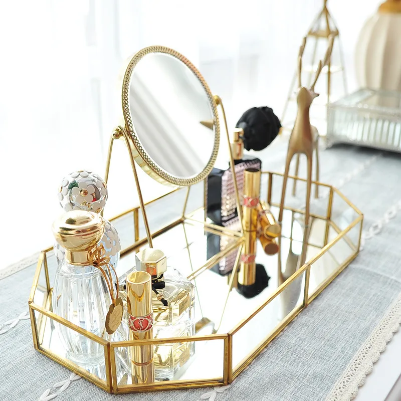 Golden Dressing Mirror Princess Mirror Net Red Beauty Mirror To Send Girlfriend Gift
Golden Dressing Mirror Princess Mirror Net Red Beauty Mirror To Send Girlfriend Gift