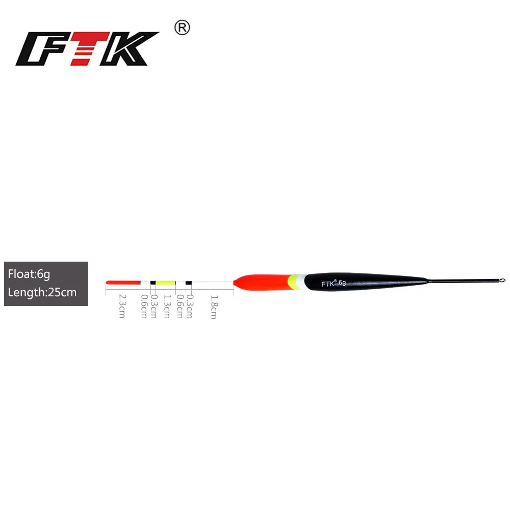 FTK Paulownia Wood 10 Pcs/Lot Bobber Fishing Float 2G 3G 4G 5G 6G Float Length 22-25 CM For Carp Fishing
FTK Paulownia Wood 10 Pcs/Lot Bobber Fishing Float 2G 3G 4G 5G 6G Float Length 22-25 CM For Carp Fishing
