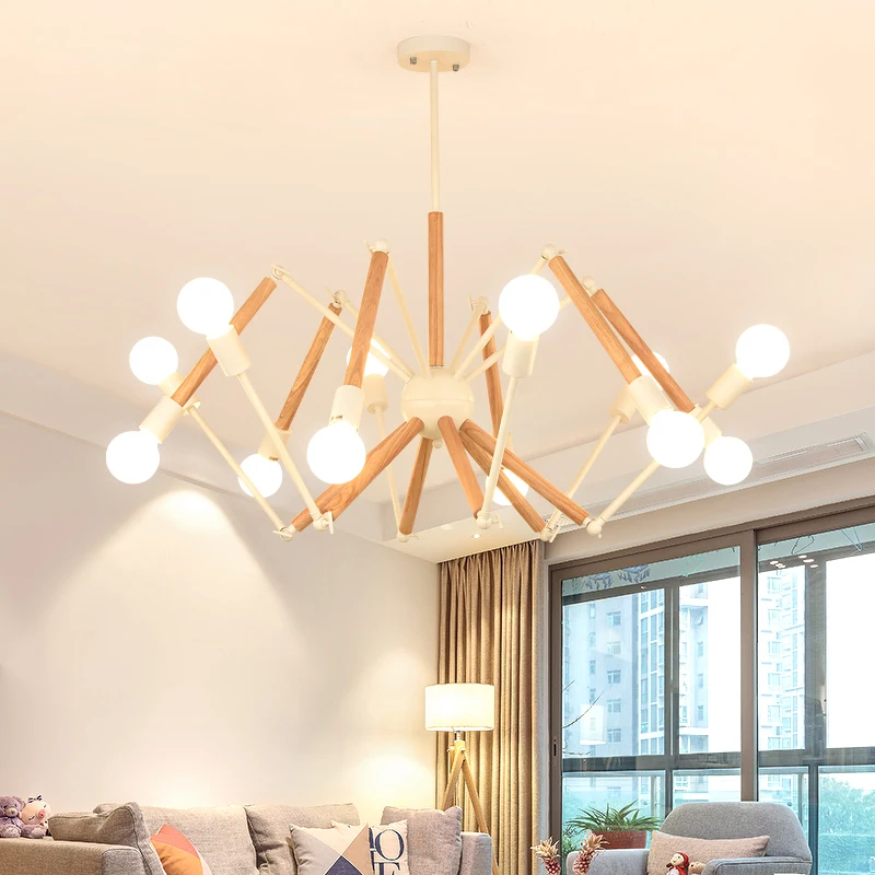 Postmodern Chandelier Parlor Nordic Lamps Individuality Spider Bedroom Chandelier 
Postmodern Chandelier Parlor Nordic Lamps Individuality Spider Bedroom Chandelier
