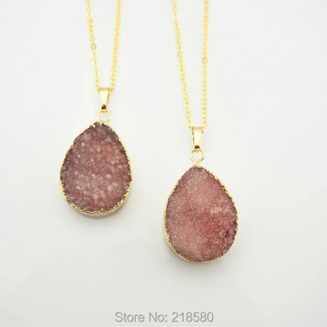 NS01562 Cherry Crystal Druzy Drusy Pendant Teardrop Pendant Minimalist Necklace
NS01562 Cherry Crystal Druzy Drusy Pendant Teardrop Pendant Minimalist Necklace