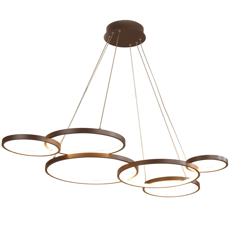 Nordic lamp Creative LED Chandeliers Aluminum Brown modern chandelier For Living Room Dining Room Suspension Luminaire
Nordic lamp Creative LED Chandeliers Aluminum Brown modern chandelier For Living Room Dining Room Suspension Luminaire