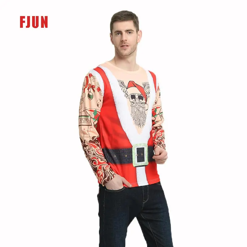 2020 Men Christmas Shirt Dress Male Pullover Pull O Neck Santa Claus Print Teenagers Long Sleeve New Year's Cloths Clothings
2020 Men Christmas Shirt Dress Male Pullover Pull O Neck Santa Claus Print Teenagers Long Sleeve New Year's Cloths Clothings