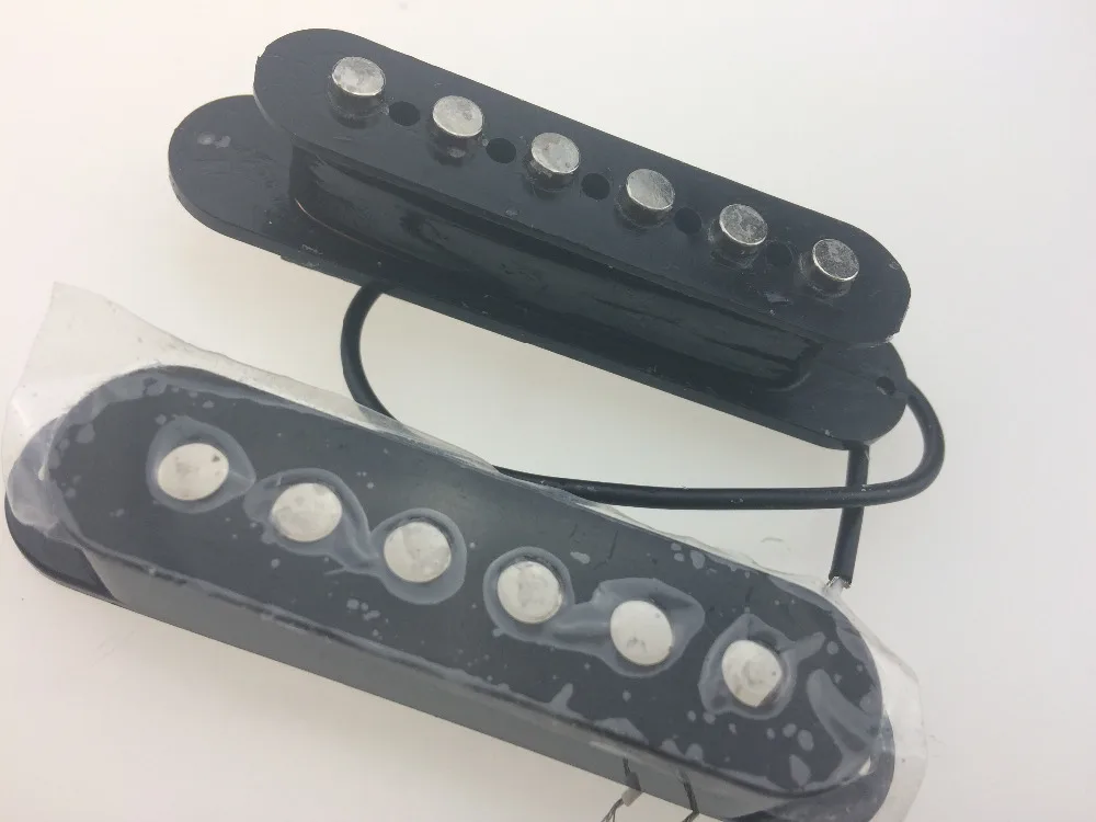 Винтаж голос одной катушки sss звукосниматели подходит для Stratocaster Керамика бобины