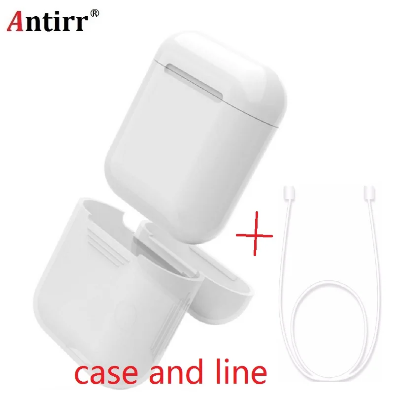 Silicone Protective Cover Case + Wire Anti Lost For Apple For AirPods Earphones Headset anti-lost line free shipping
Silicone Protective Cover Case + Wire Anti Lost For Apple For AirPods Earphones Headset anti-lost line free shipping