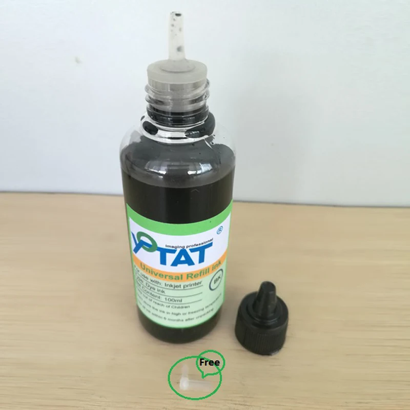 YOTAT 100ml Universal Compatible Refill Dye Ink kit Replacement For HP for Canon for Brother for Epson for Lexmark Printer
YOTAT 100ml Universal Compatible Refill Dye Ink kit Replacement For HP for Canon for Brother for Epson for Lexmark Printer