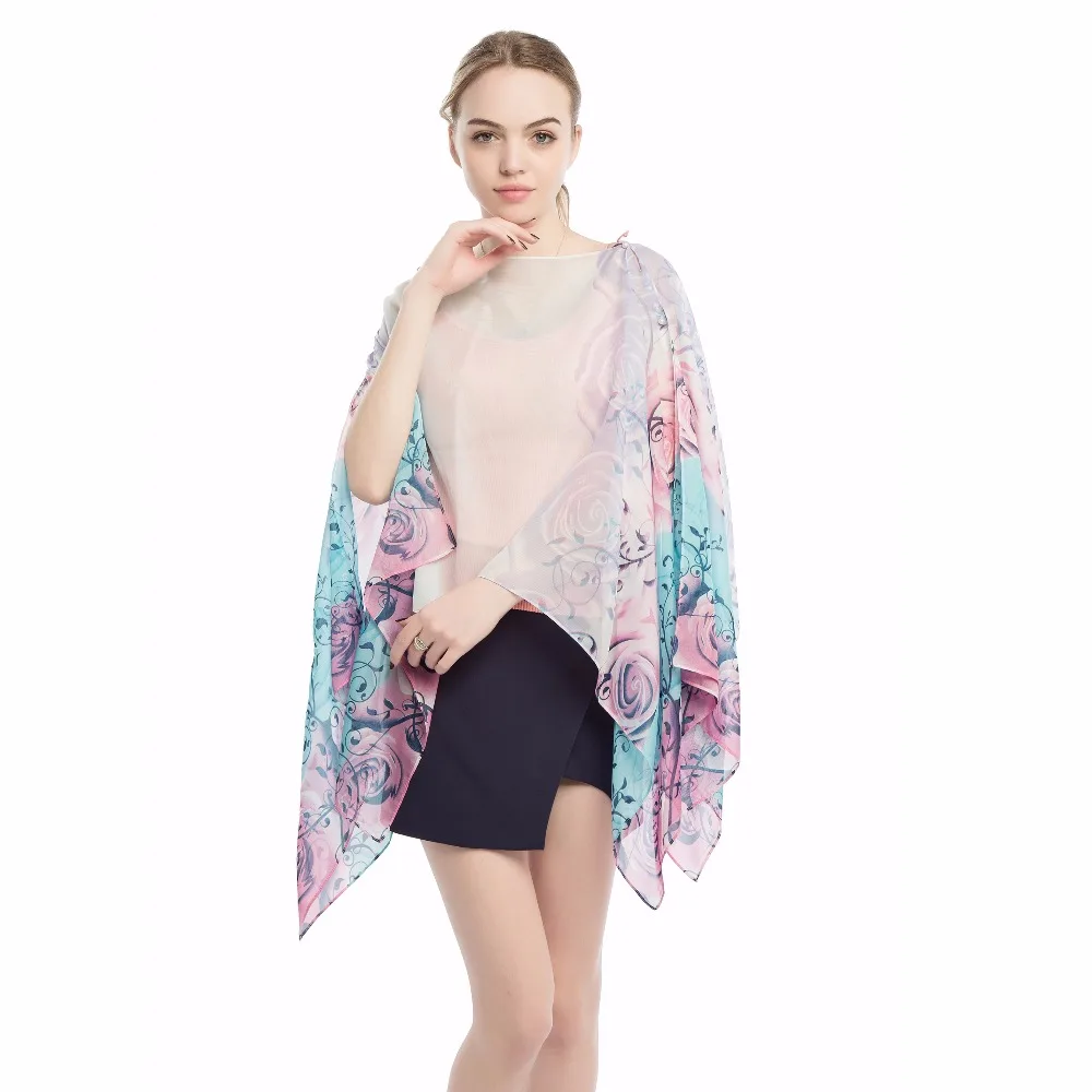 Chiffon Cover-up Wrap Shawls Swimsuit Sleeping Wear Two pieces Scarfs Clothing Summer Top Tippet
Chiffon Cover-up Wrap Shawls Swimsuit Sleeping Wear Two pieces Scarfs Clothing Summer Top Tippet